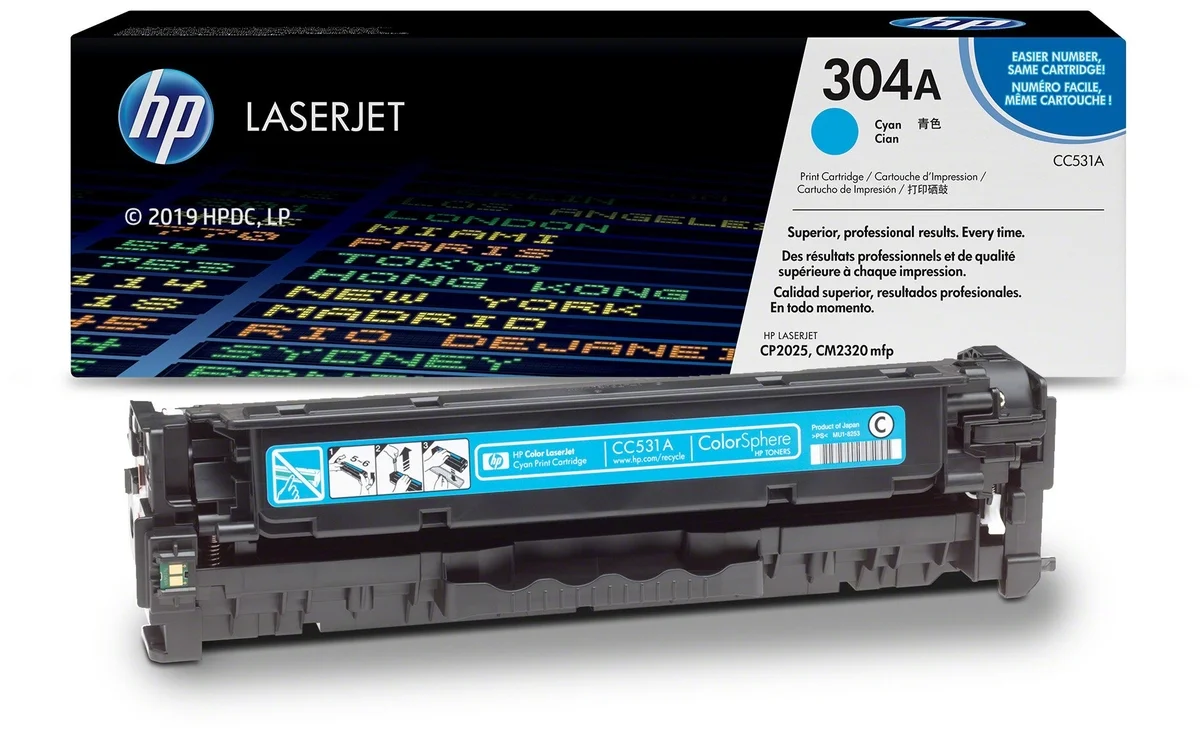 Картридж HP CC531A