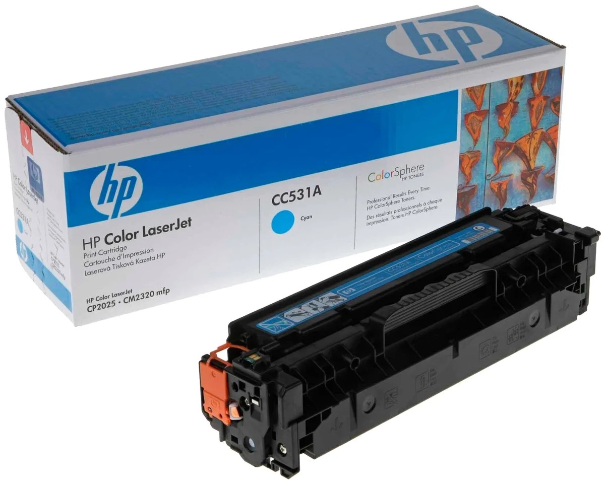 Фотография Картридж HP CC531A