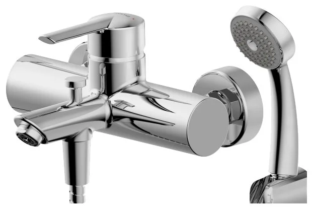 Смеситель BRAVAT F6134187CP-B-RUS VARUNA