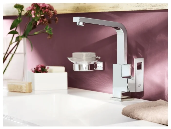 Цена GROHE Смеситель для кухни GROHE EuroCube L-Size, боковой 23135000