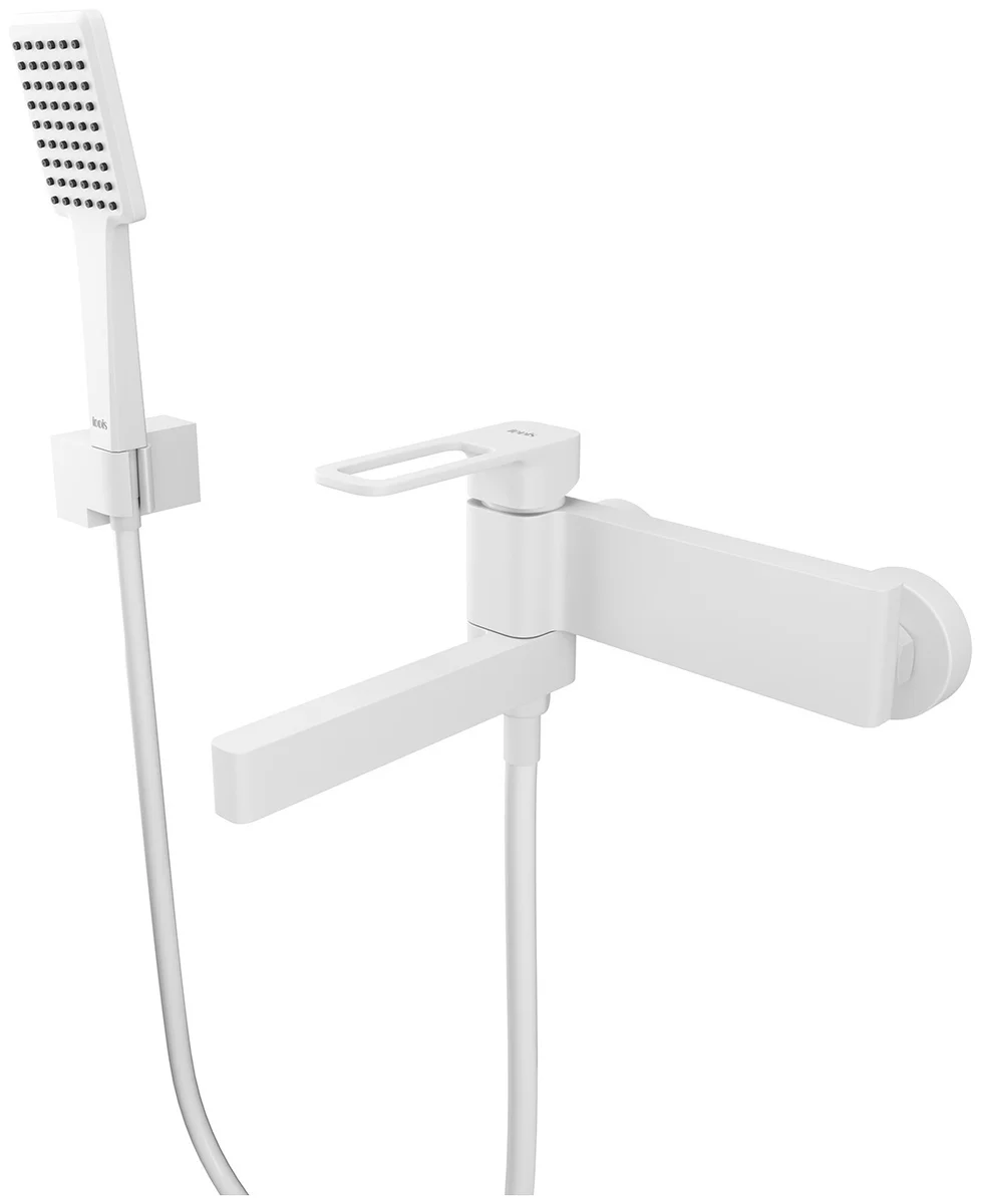 Смеситель IDDIS белый матовый Slide SLIWT00i02