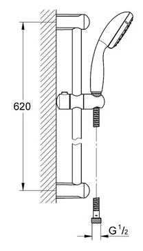 Картинка Набор смесителей GROHE Eurosmart 124446