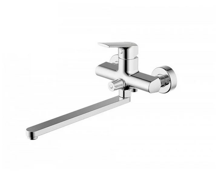 BRAVAT F6121179CP-01 BRAVAT REAL Смеситель для ванны с коротким изливом (к/к 4)