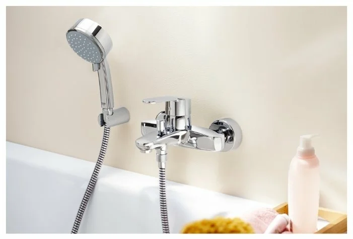 Цена GROHE Смеситель для ванны с изливом GROHE EuroStyle Cosmopolitan 33591002