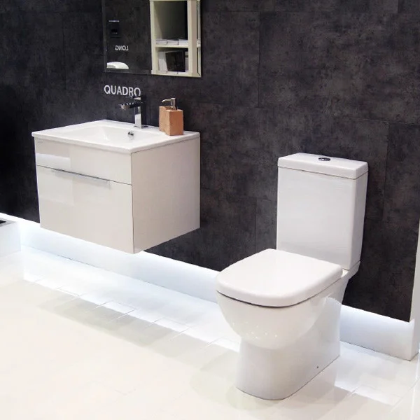 Фотография Унитаз SANITA LUXE Quadro 2 SL DM White QDRSLCC01040522