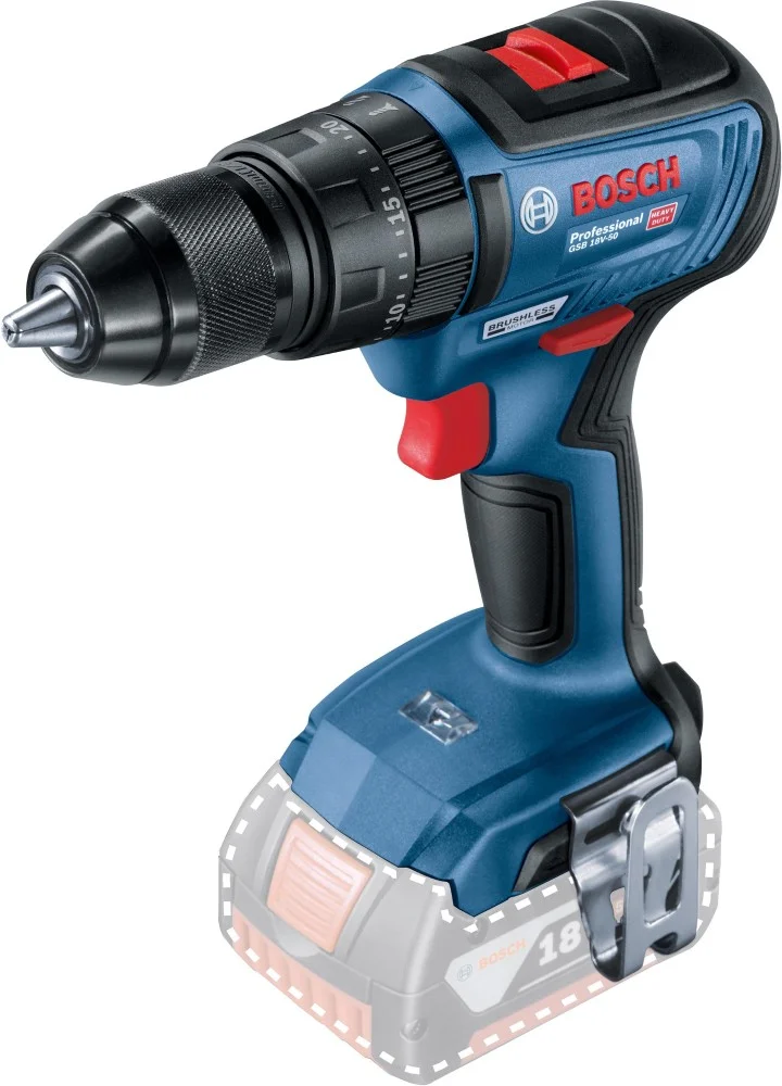 Фото Дрель-шуруповерт BOSCH GSB 18V-50 (06019H5102)