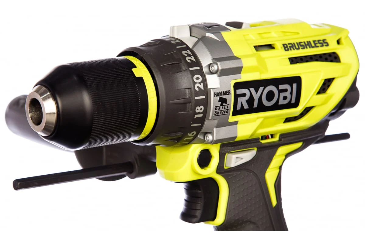 Фото Шуруповерт RYOBI R18PD7-0