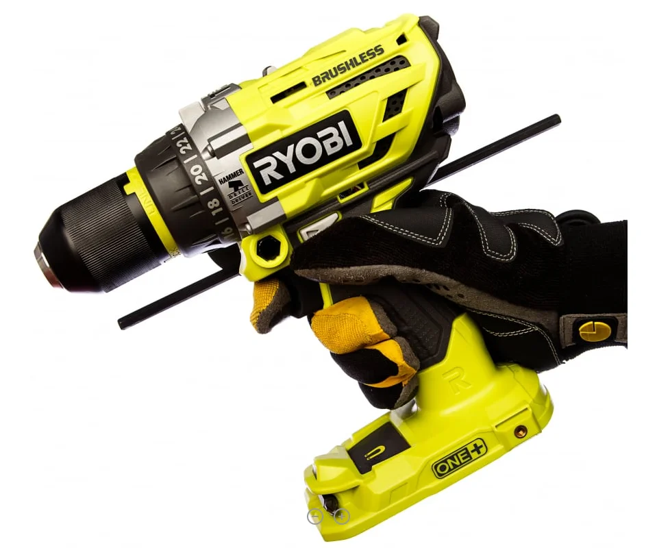 Картинка Шуруповерт RYOBI R18PD7-0