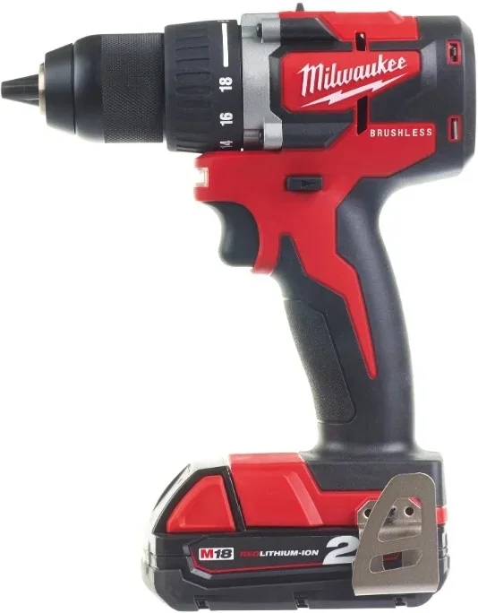 Фото Дрель-шуруповерт MILWAUKEE M18CBLDD-202C (4933464317)