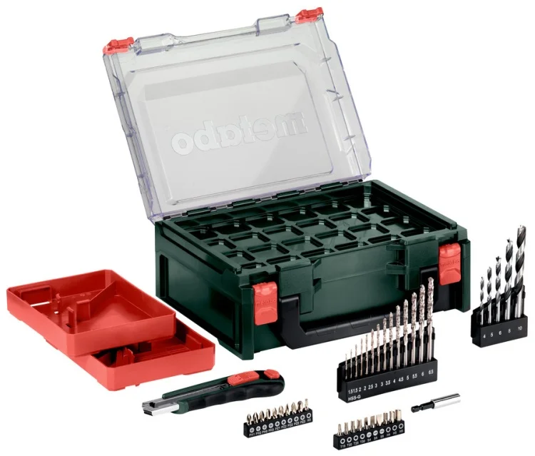Фотография Дрель-шуруповерт METABO PowerMaxx BS Basic Set Mobile Workshop (600080710)