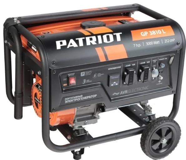 Генератор бензиновый PATRIOT GP 3810 L
