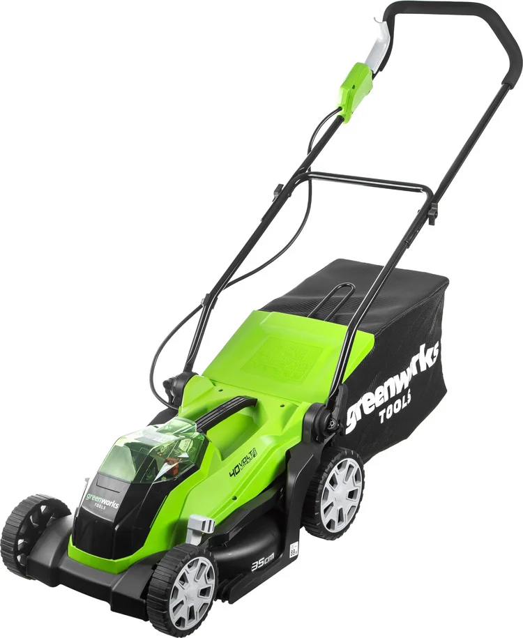 Газонокосилка аккумуляторная GREENWORKS G40LM35 (без батареи и ЗУ) (2501907)