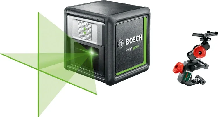 Фотография Лазерный нивелир BOSCH Quigo Green + MM2 (0603663C00)