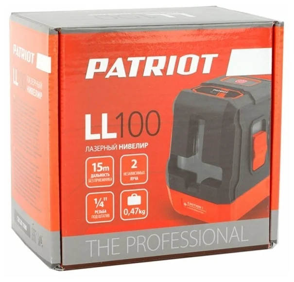 Картинка Нивелир лазерный PATRIOT LL 100