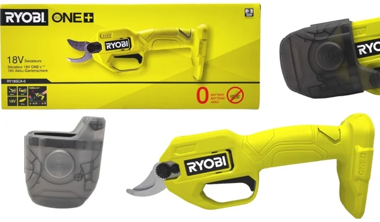Картинка Секатор RYOBI 5133005024 RY18SCA-0