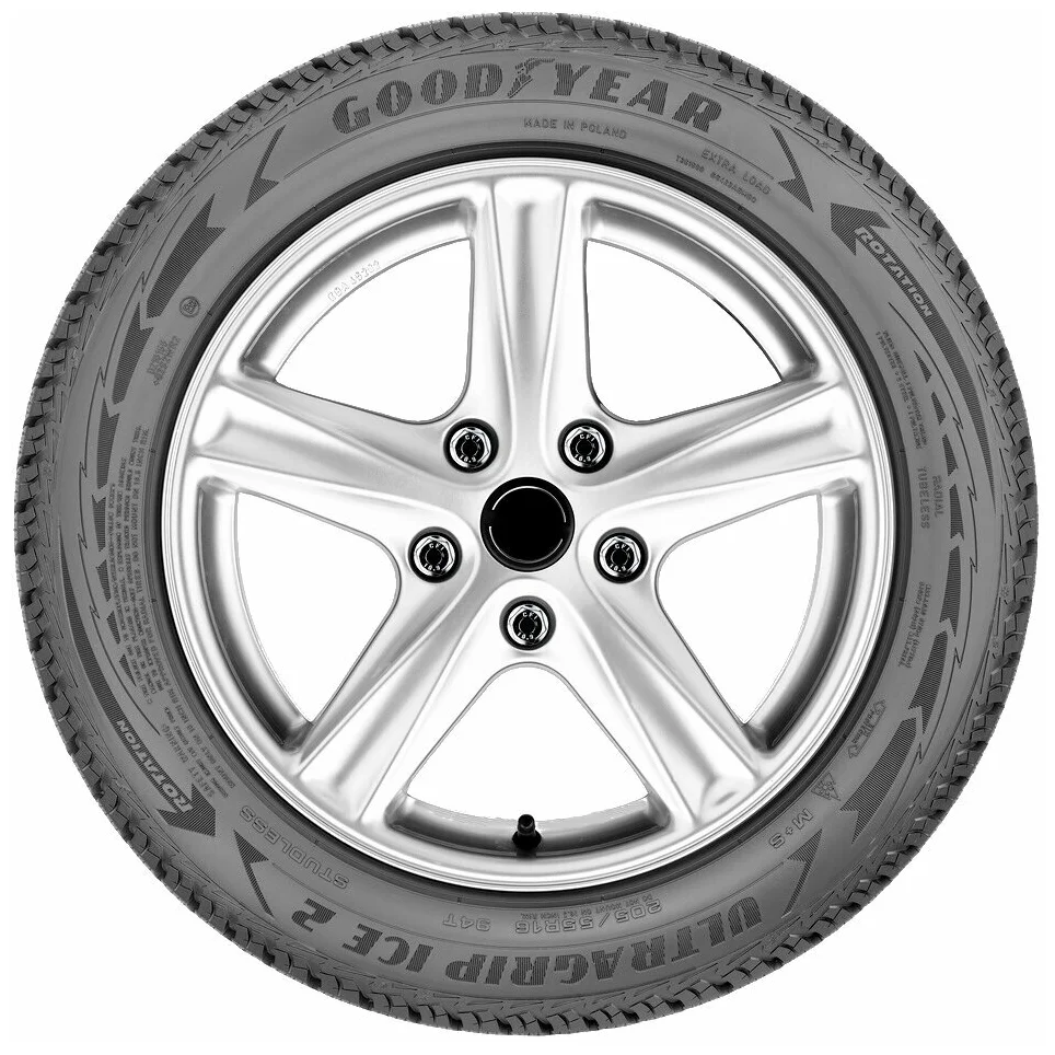 Фотография Автомобильная шина зимняя GOODYEAR UltraGrip Ice 2 215/65/R16 98 T