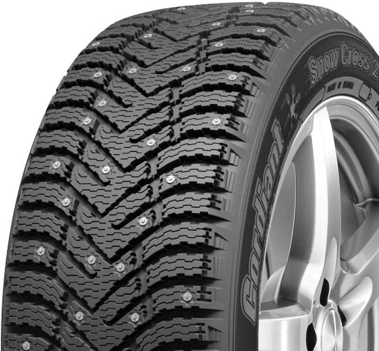 Фотография Автомобильная шина зимняя CORDIANT Snow cross 2 185/70/R14 T92 (с шипами)