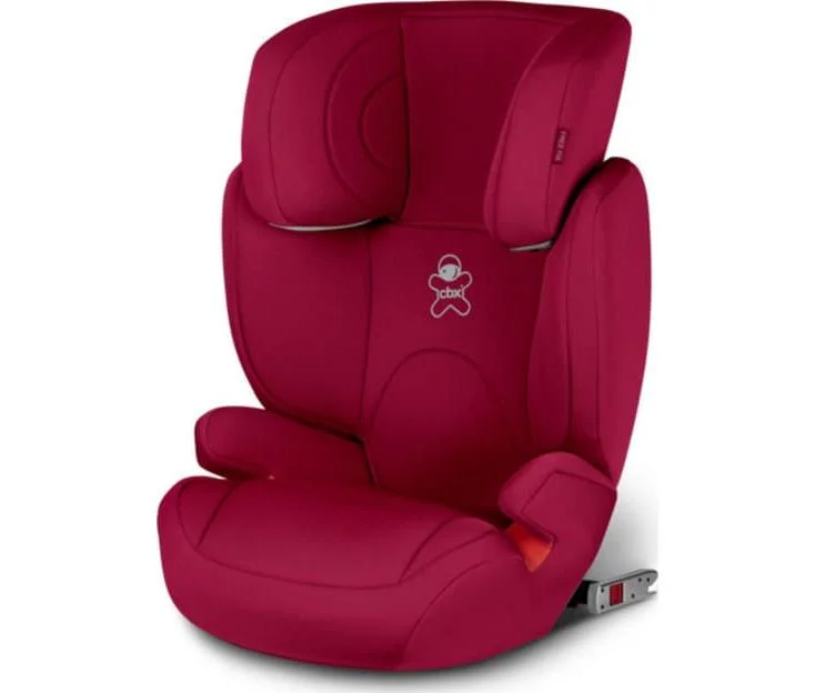 Фото Автокресло CYBEX Solution 2-Fix Crunchy Red (15-36кг) 2г+