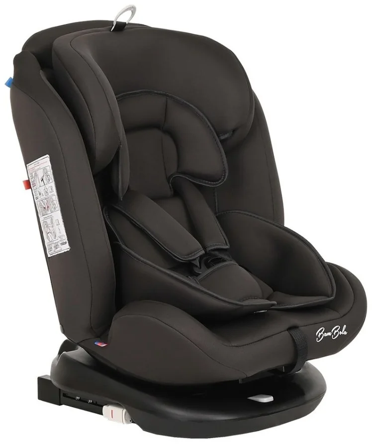 Удерживающее устройство BAMBOLA 0-36 кг Minori ISOFIX Темно/Серый 2шт/кор KRES3558