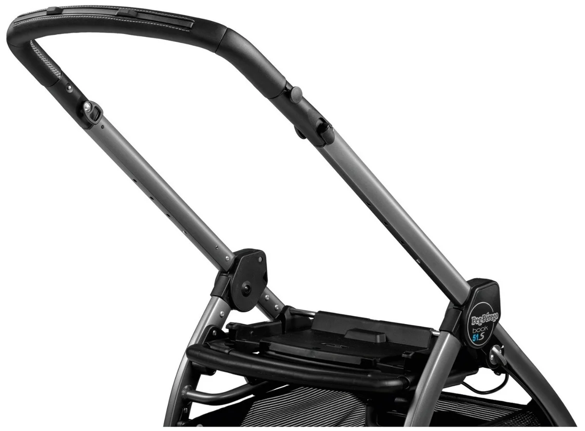 Фотография Коляска 3в1 PEG-PEREGO Book 51S Titania Pop Up Modular Lux Pure