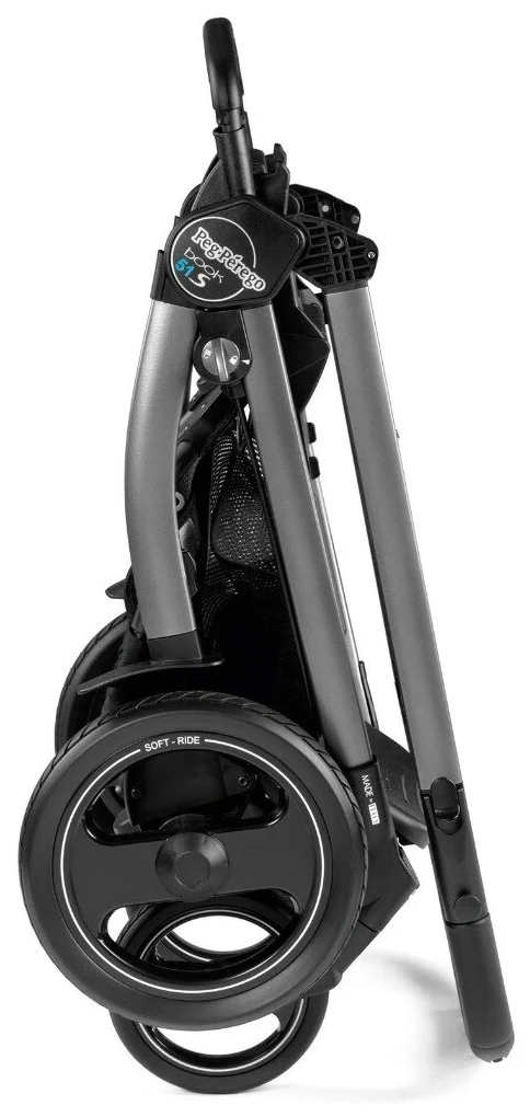 Цена Коляска 3в1 PEG-PEREGO Book 51S Titania Pop Up Modular Lux Pure