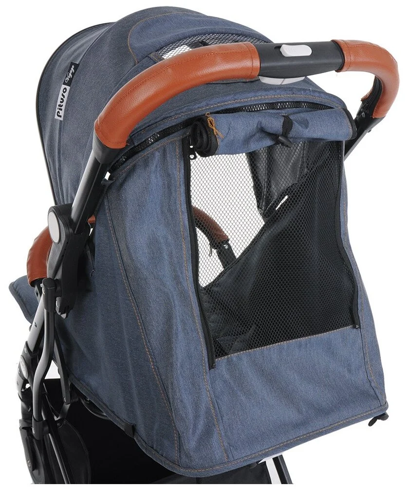 Картинка Коляска PITUSO VOYAGE BLUE W890