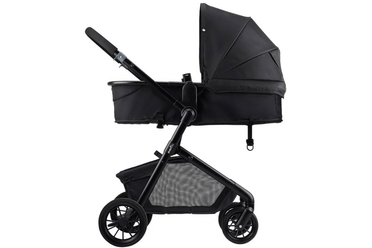 Картинка Коляска-трансформер 2в1 EVENFLO Travel System Pivot Casual Gray