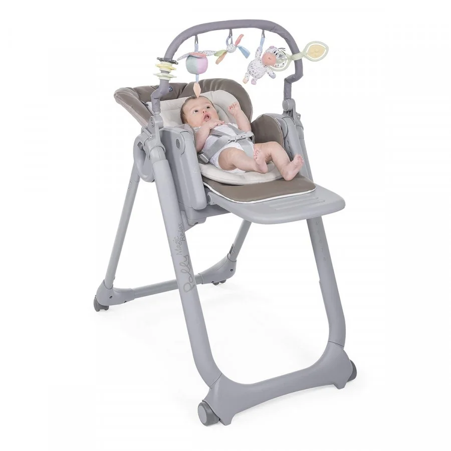 Стульчик для кормления CHICCO Polly Magic Relax Cocoa