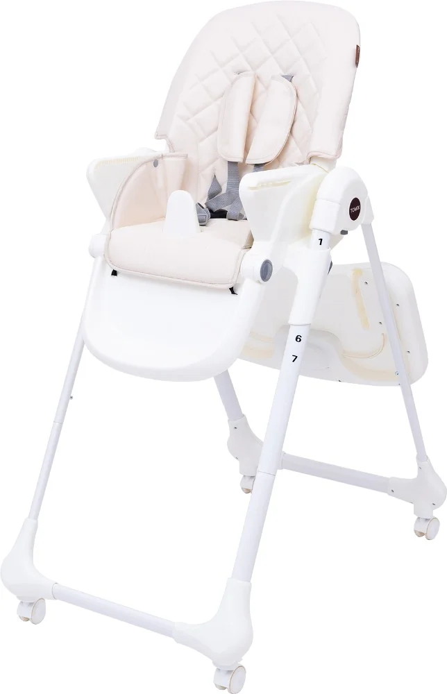 Стульчик для кормления TOMIX MIRACLE Beige CY-800)