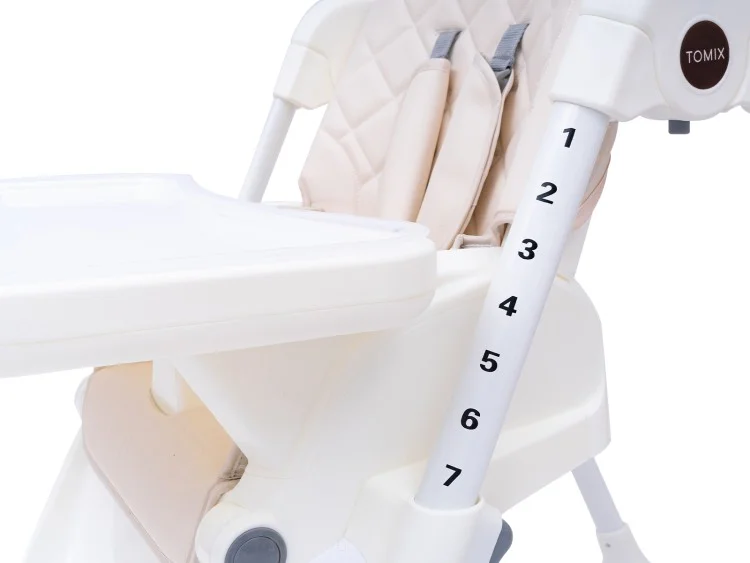 Картинка Стульчик для кормления TOMIX MIRACLE Beige CY-800)