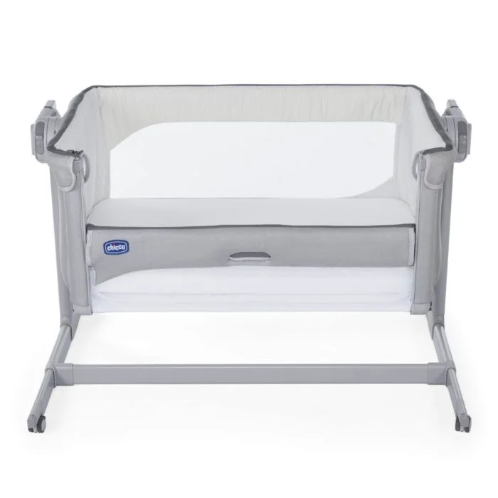 Кроватка CHICCO Next2Me Magic Cool Grey 0м+