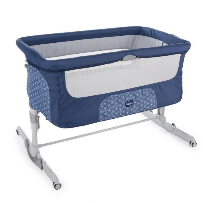 Кроватка CHICCO Next2Me Magic Navy 0м+