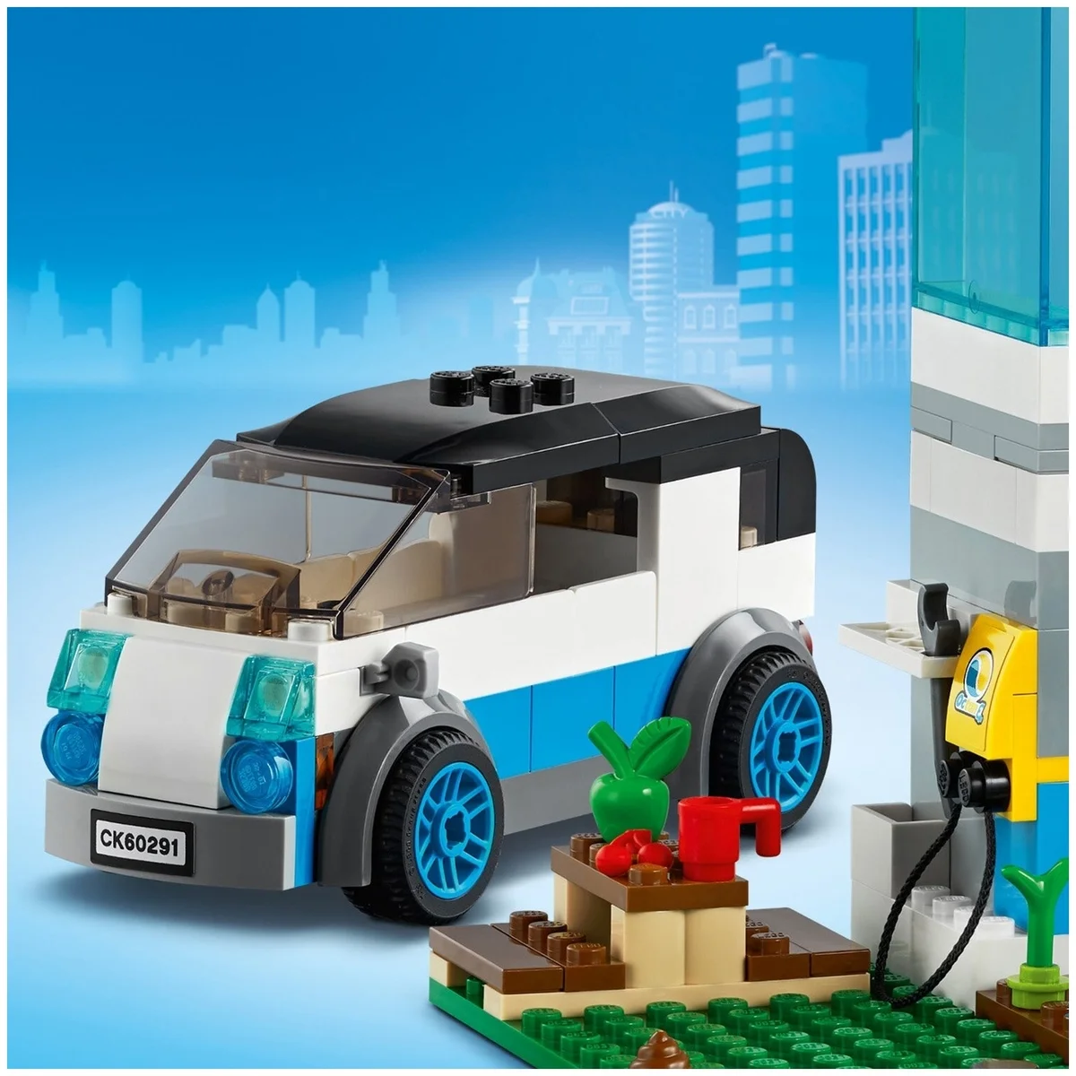 Конструктор LEGO 60291 Город Современный дом для семьи Казахстан