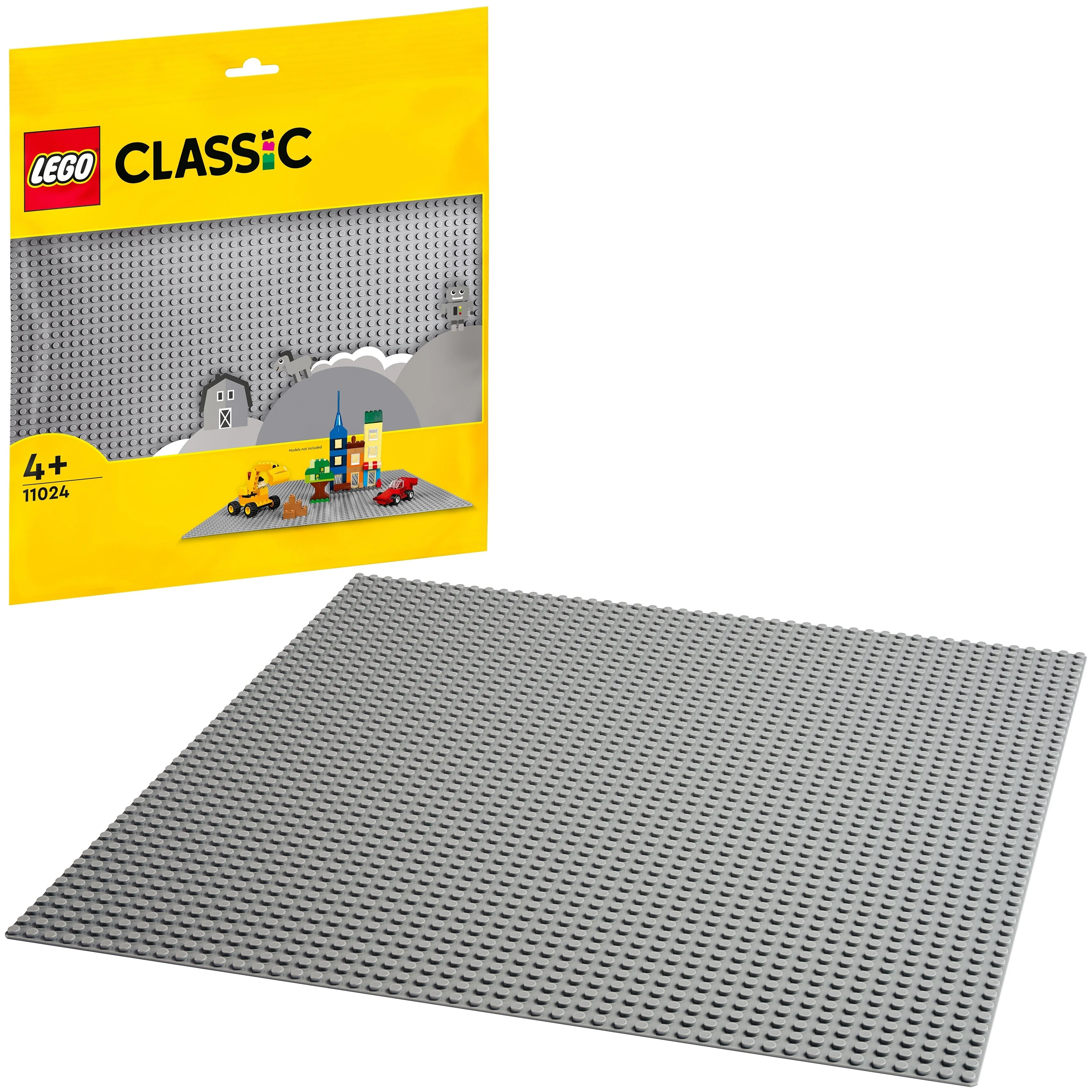 Фото Конструктор LEGO 11024 Классика Серая базовая пластина