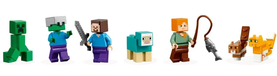 Картинка Конструктор LEGO 21249 Minecraft Коробка для крафта 4.0