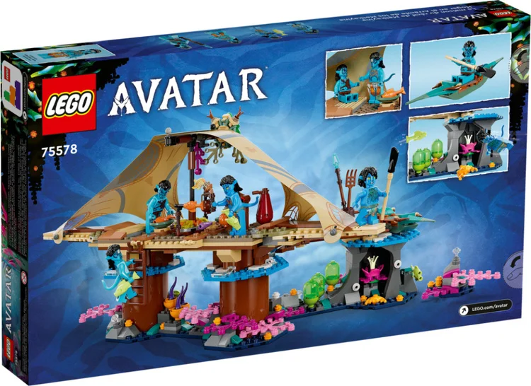 Фотография Конструктор LEGO 75578 Аватар Дом Меткайина на рифе