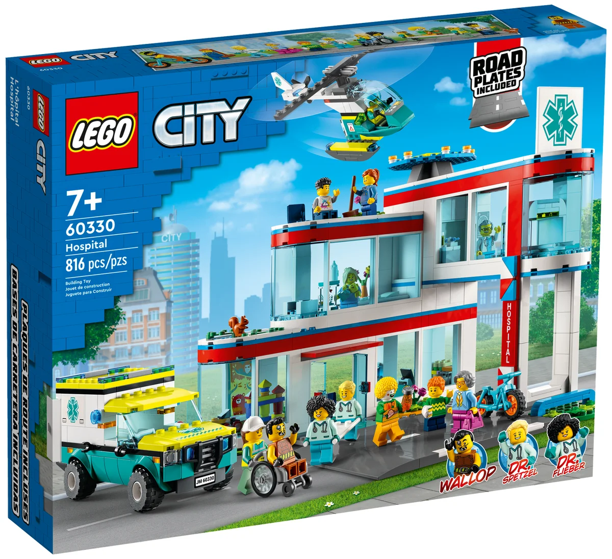Конструктор LEGO 60330 Город Больница
