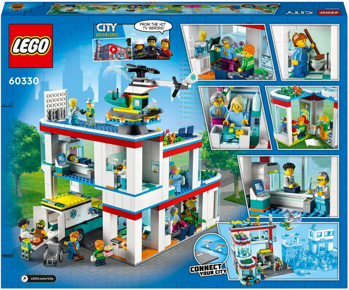 Фото Конструктор LEGO 60330 Город Больница