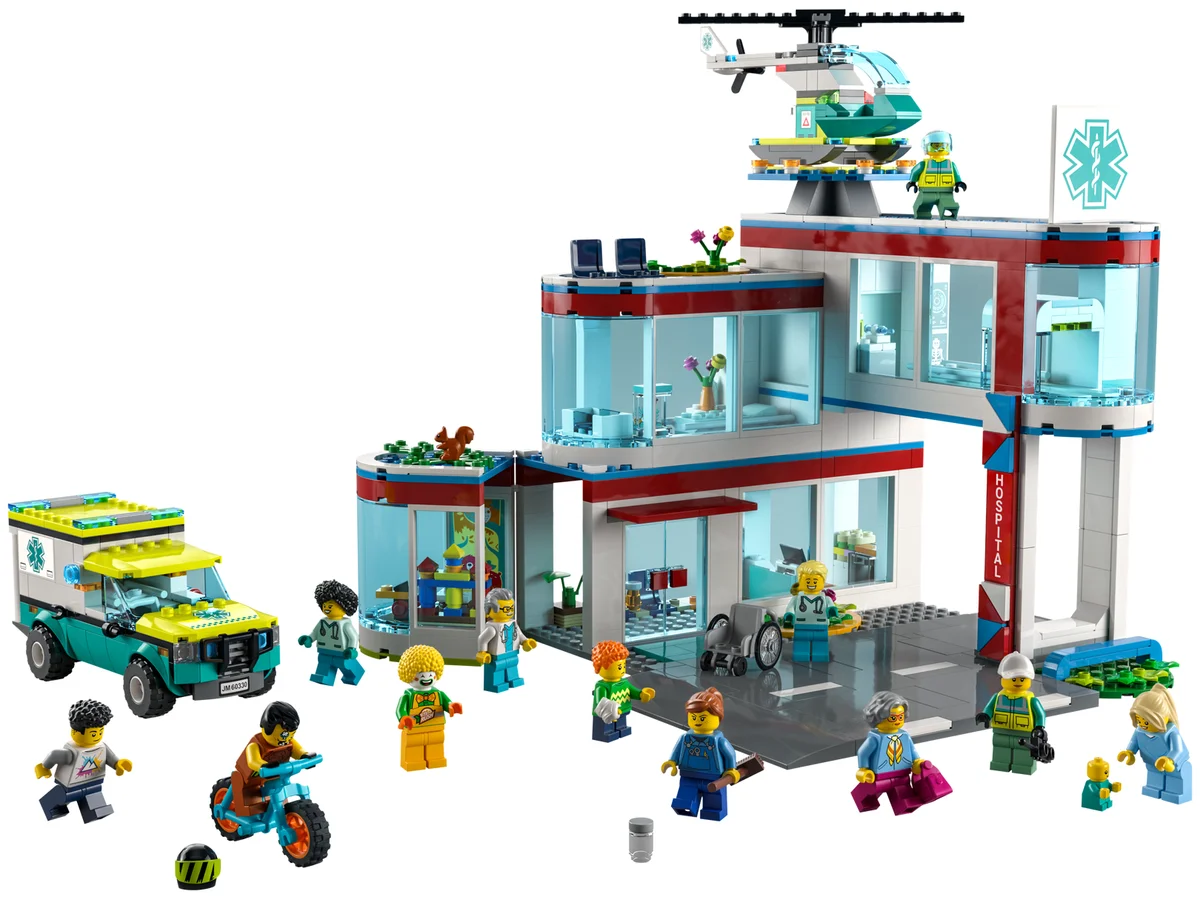Цена Конструктор LEGO 60330 Город Больница
