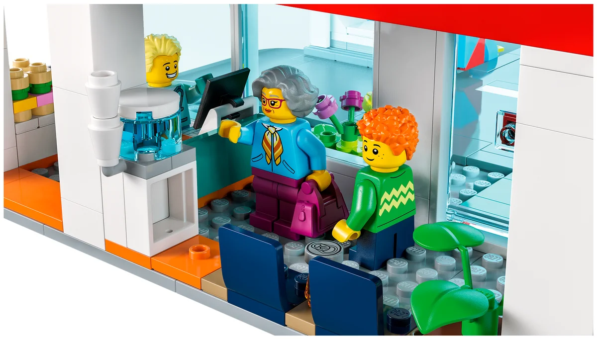Конструктор LEGO 60330 Город Больница Казахстан