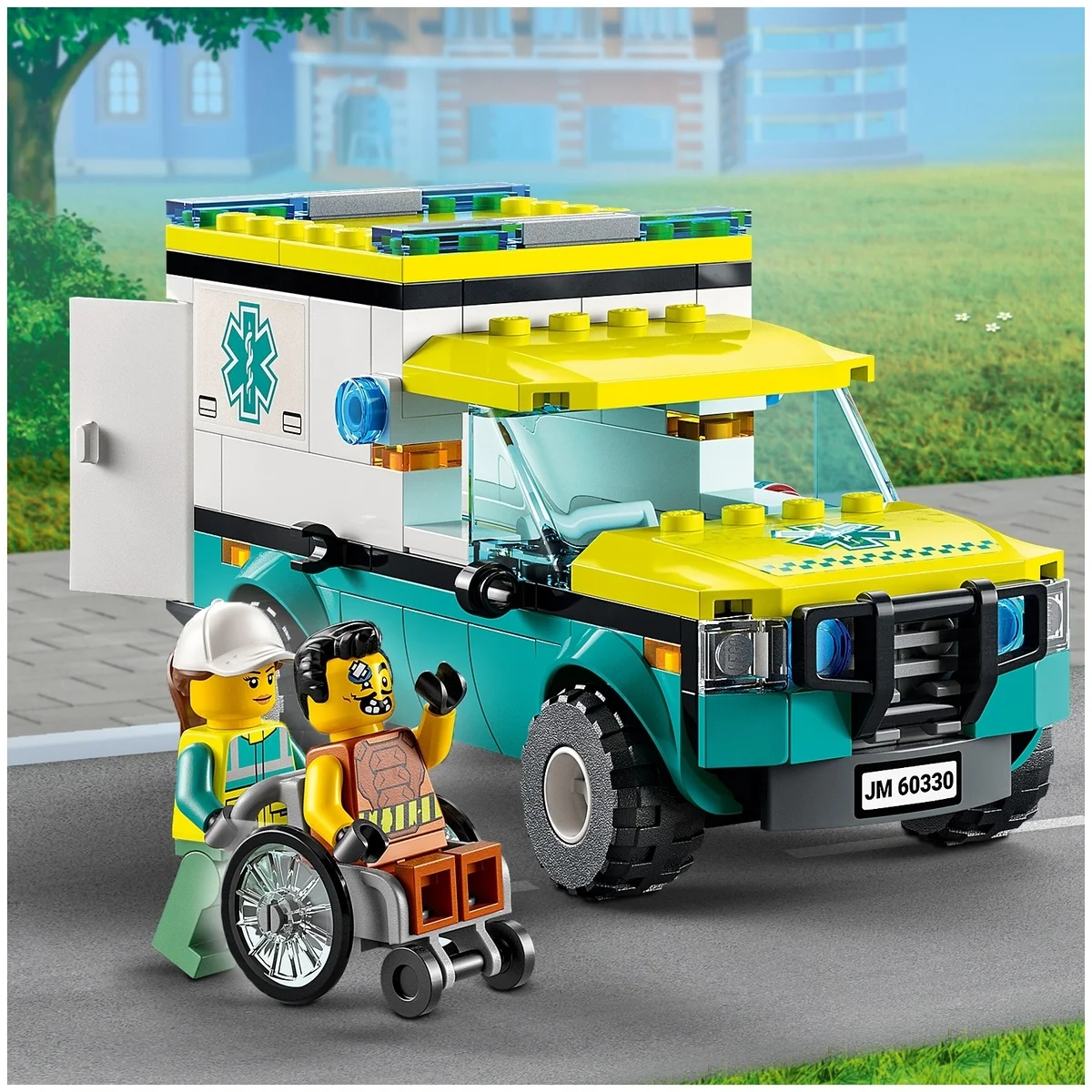 Конструктор LEGO 60330 Город Больница Казахстан