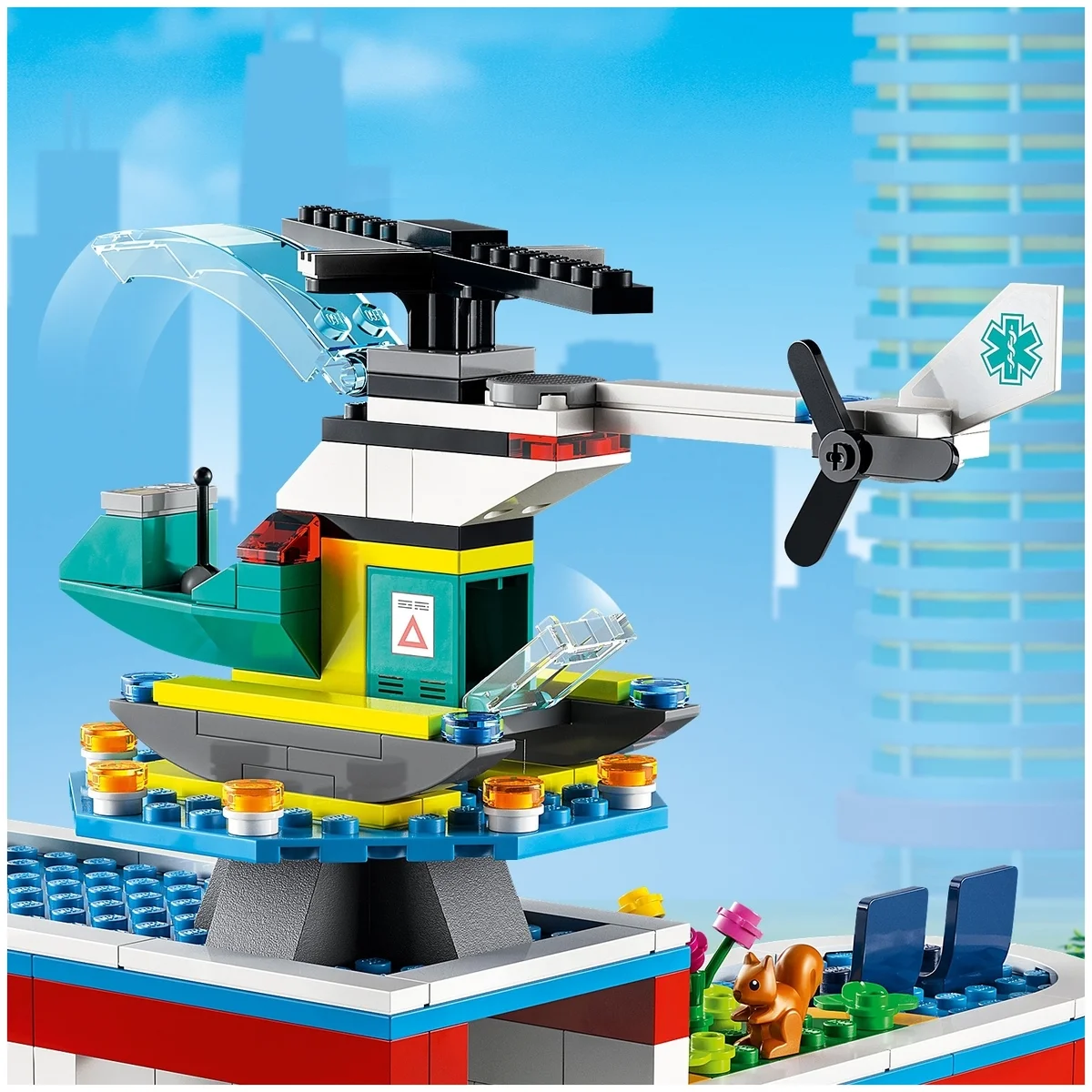Конструктор LEGO 60330 Город Больница Казахстан