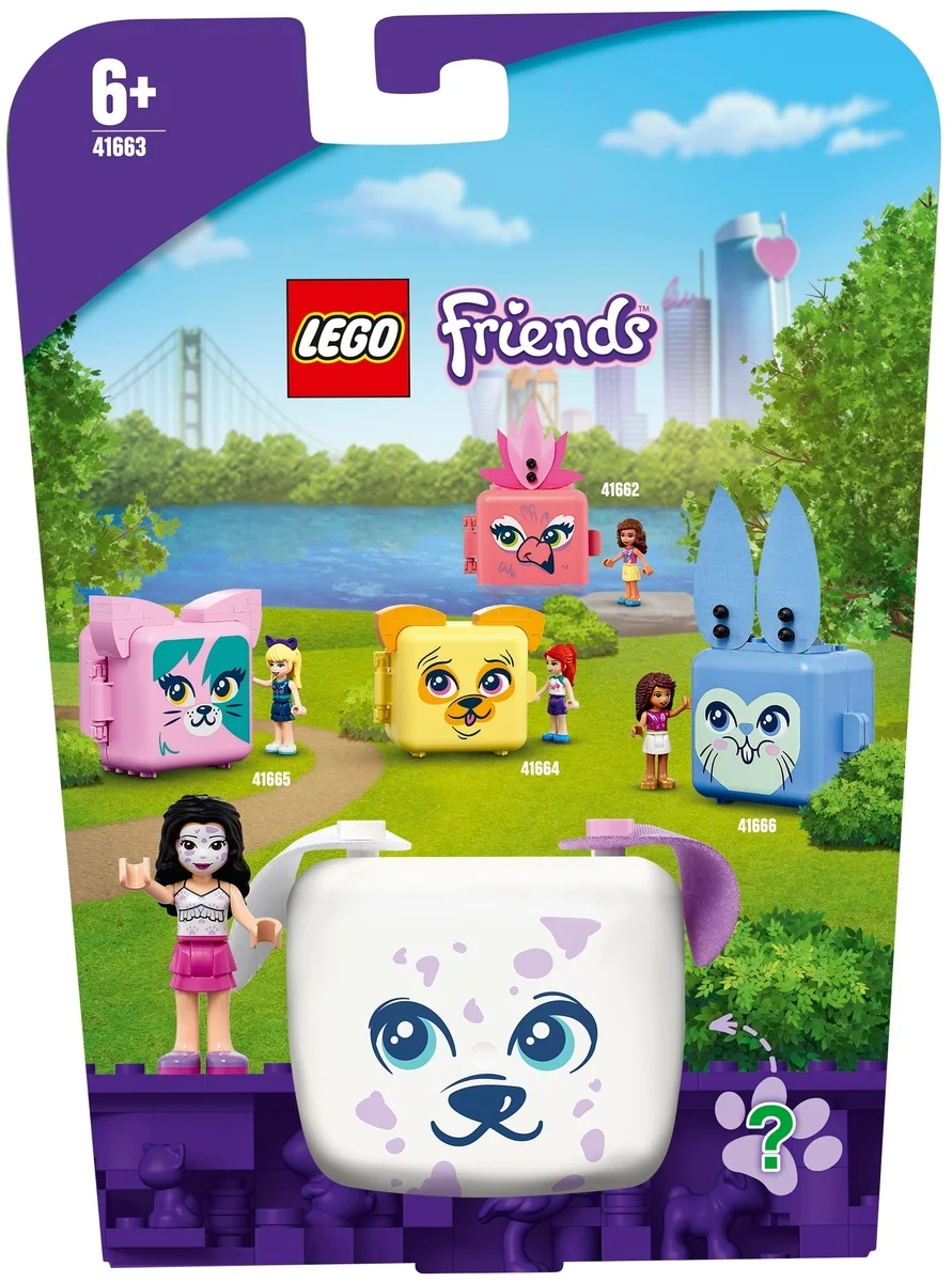 Конструктор LEGO 41663 Подружки Кьюб Эммы с далматином