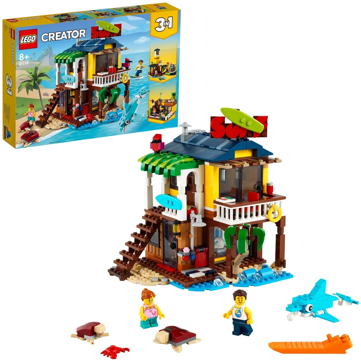 Фотография Конструктор LEGO 31118 Криэйтор Пляжный домик серферов