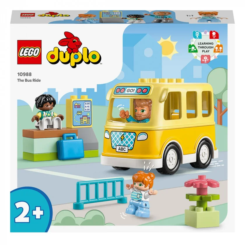 Конструктор LEGO 10988 Дупло Поездка на автобусе
