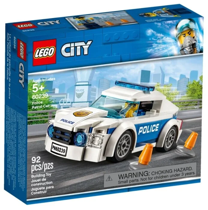 Конструктор LEGO Автомобиль полицейского патруля CITY 60239