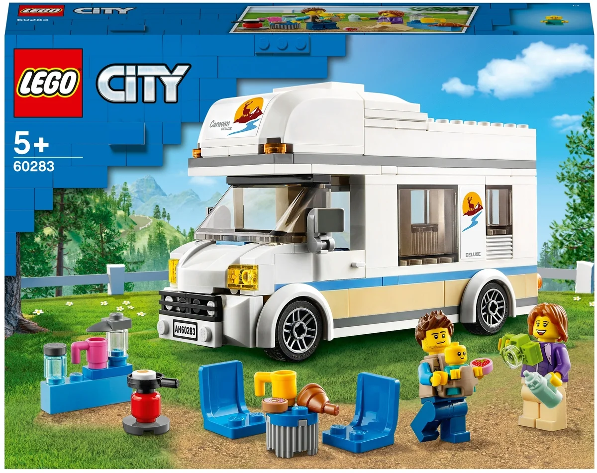Конструктор LEGO 60283 Город Отпуск в доме на колёсах