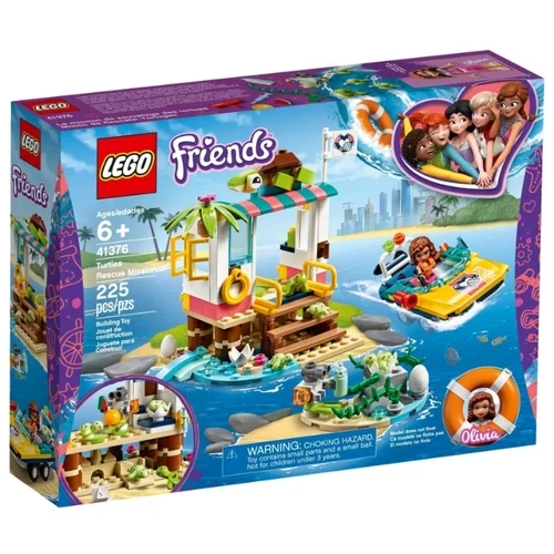 Фото Конструктор LEGO Спасение черепах Friends 41376