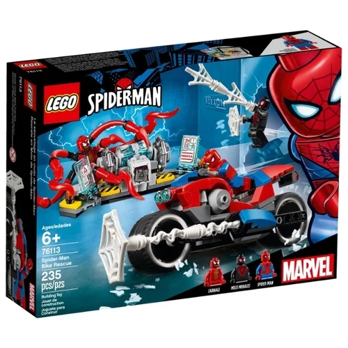 Фото Конструктор LEGO Спасательная операция на мотоциклах Super Heroes 76113