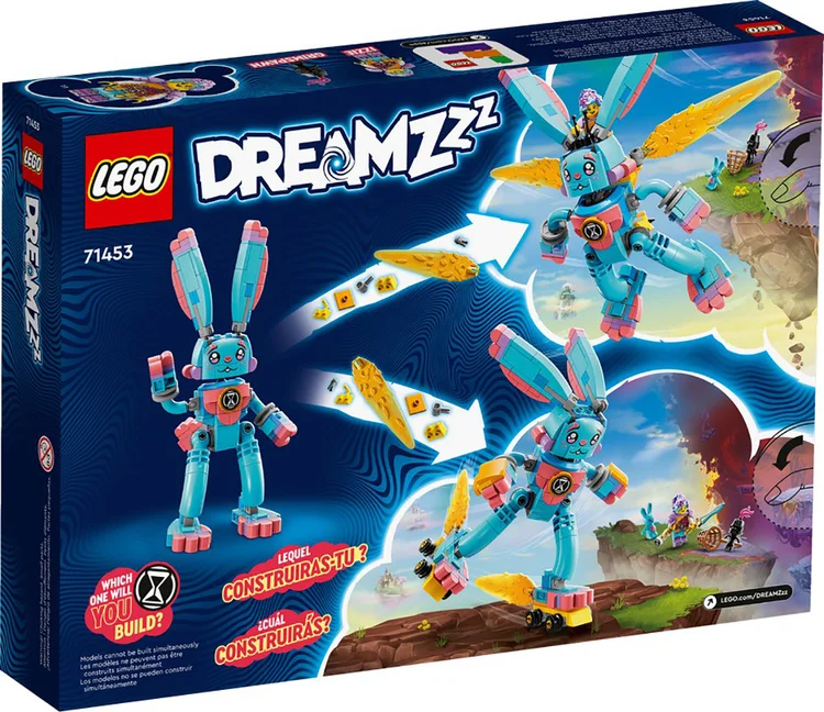 Фото Конструктор LEGO 71453 DREAMZzz Иззи и кролик Банчу